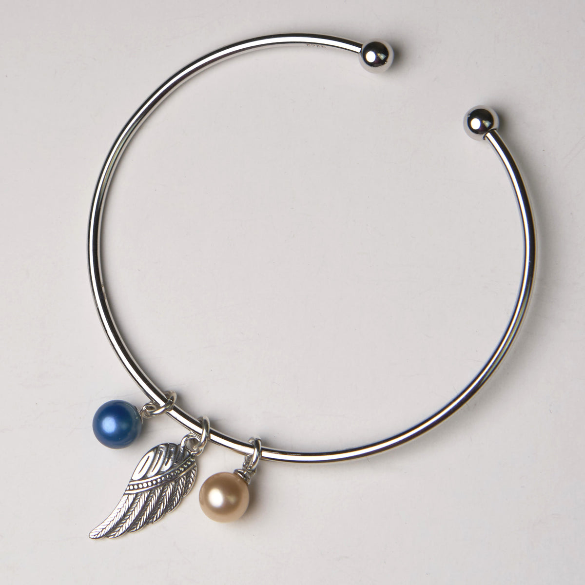 Bargain Cave - Angel Wing Bangle Bracelet