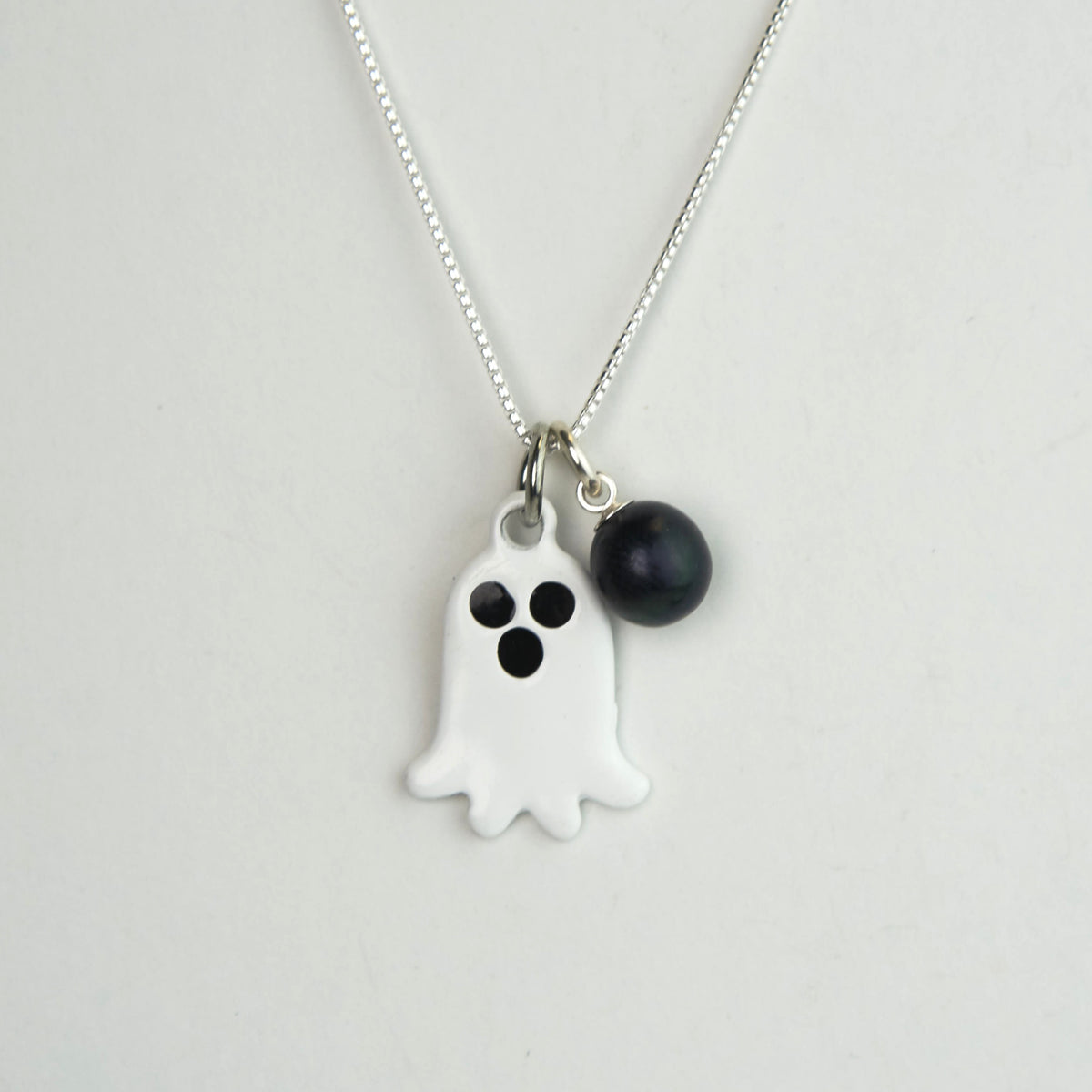 Bargain Cave - Ghost Necklace