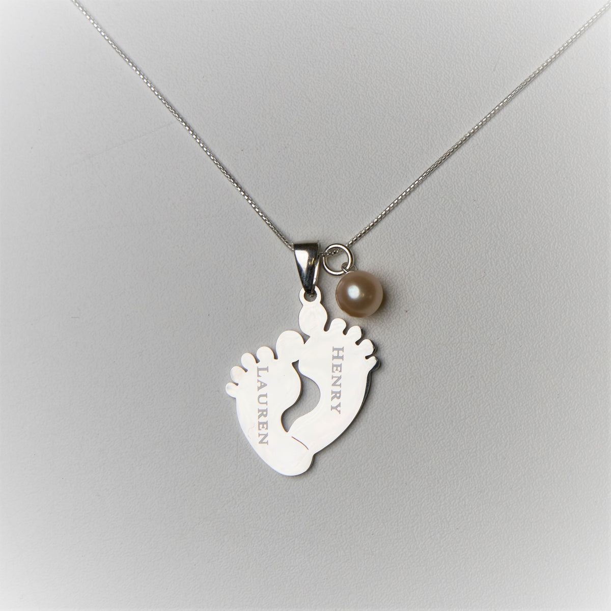 Baby Feet Necklace