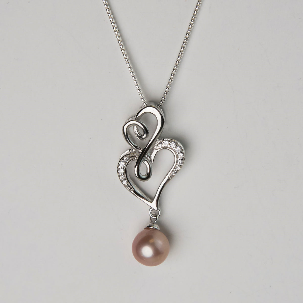 Double Heart Necklace