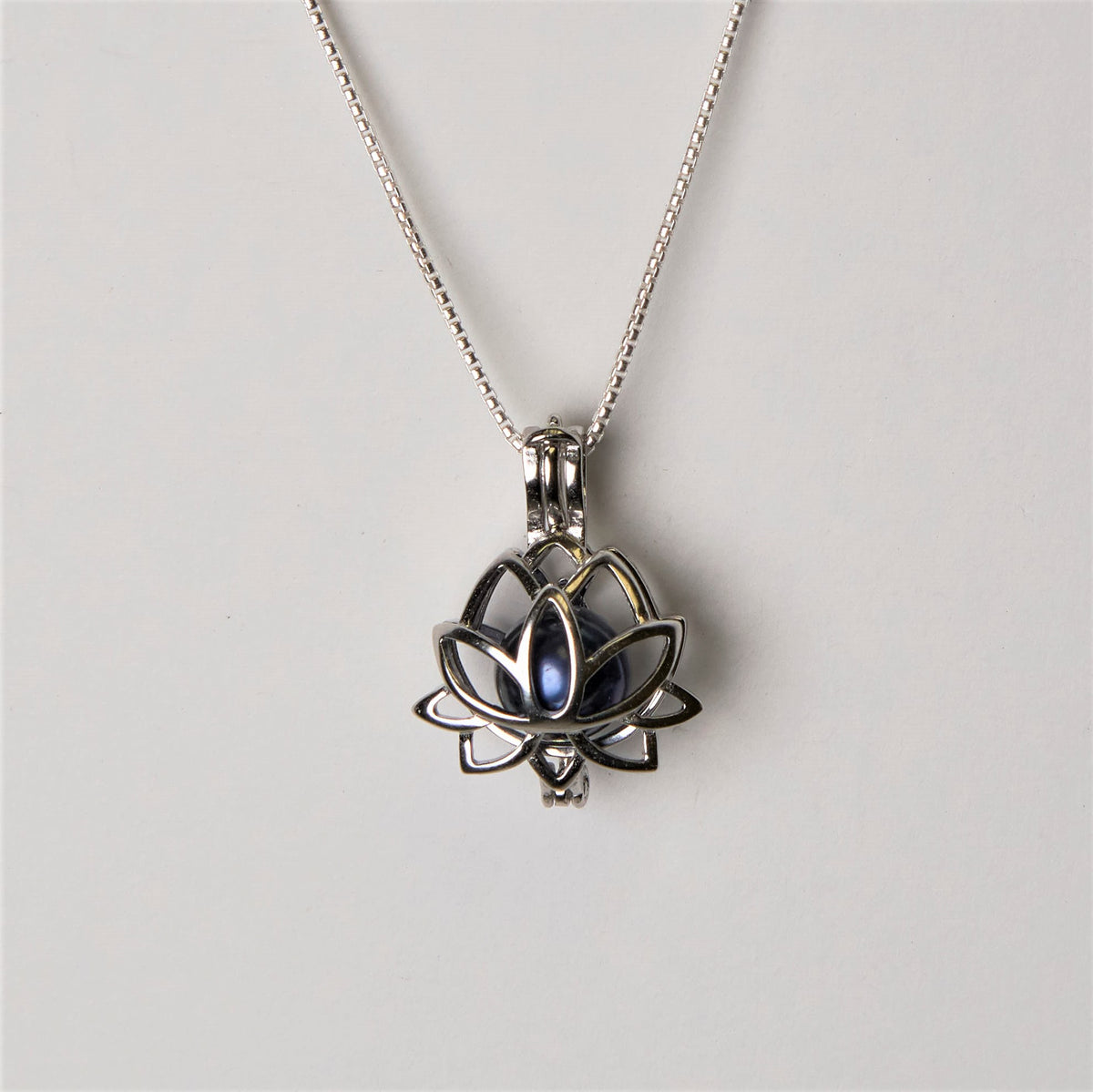 Lotus Cage Necklace