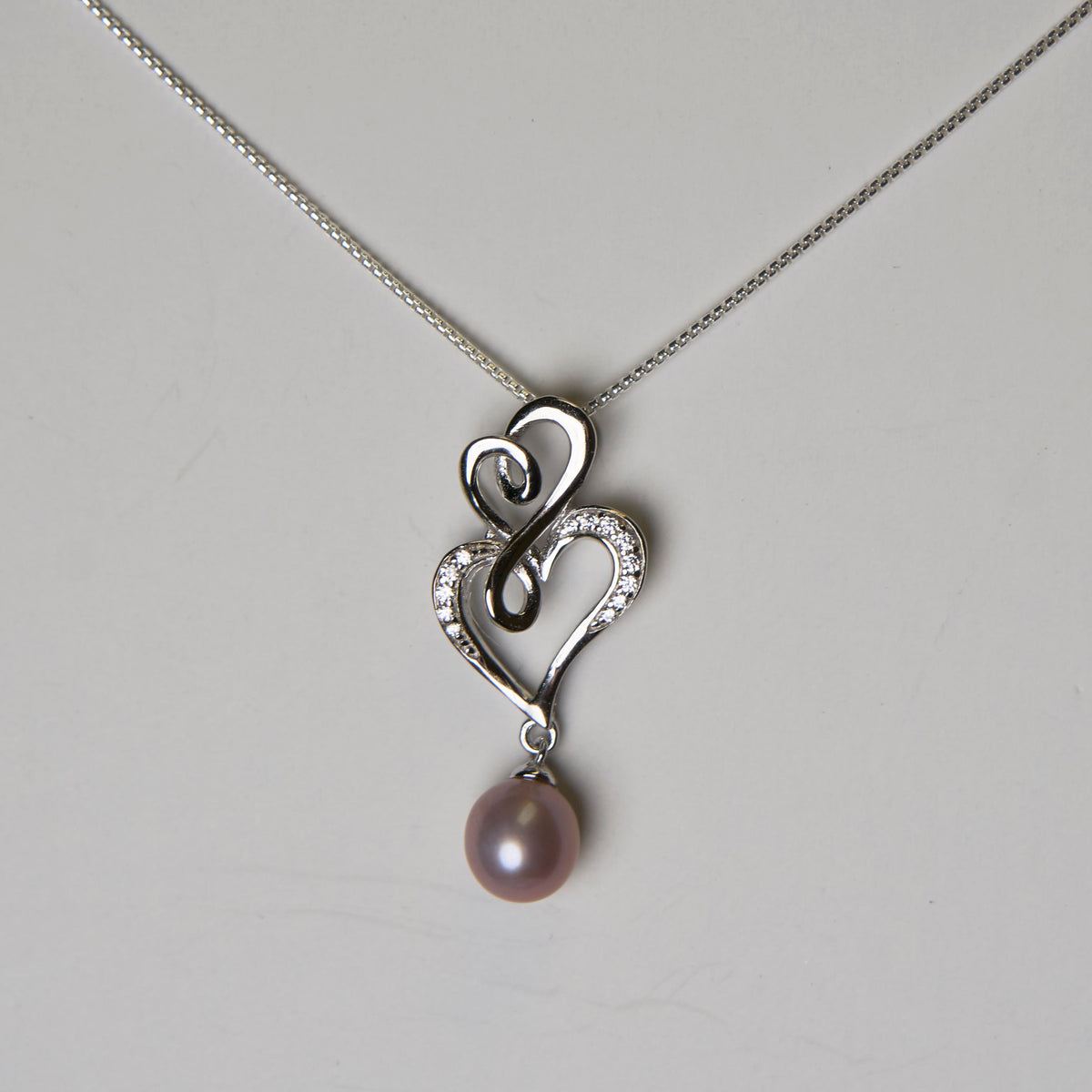 Double Heart Necklace