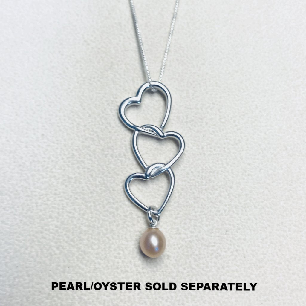 Three Hearts Necklace
