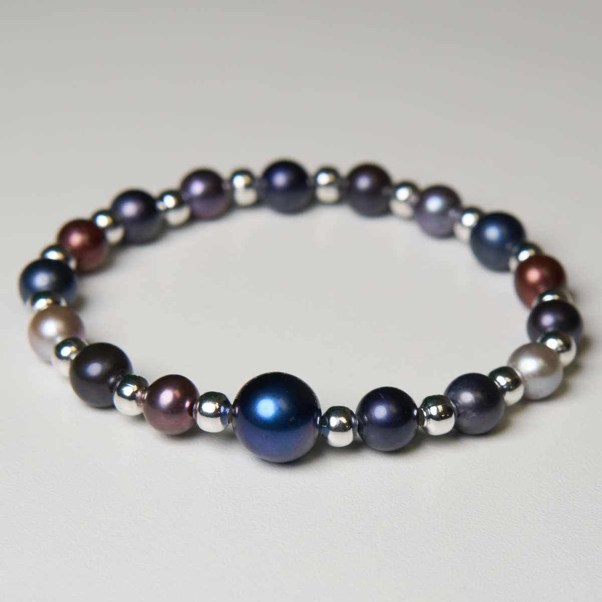 Custom Pearl Stretch Bracelet