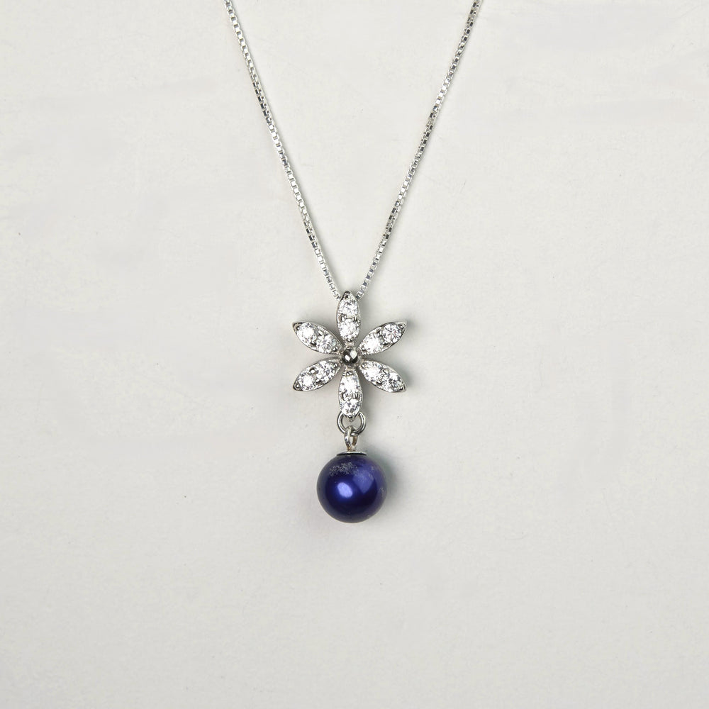 Crystal Flower Necklace