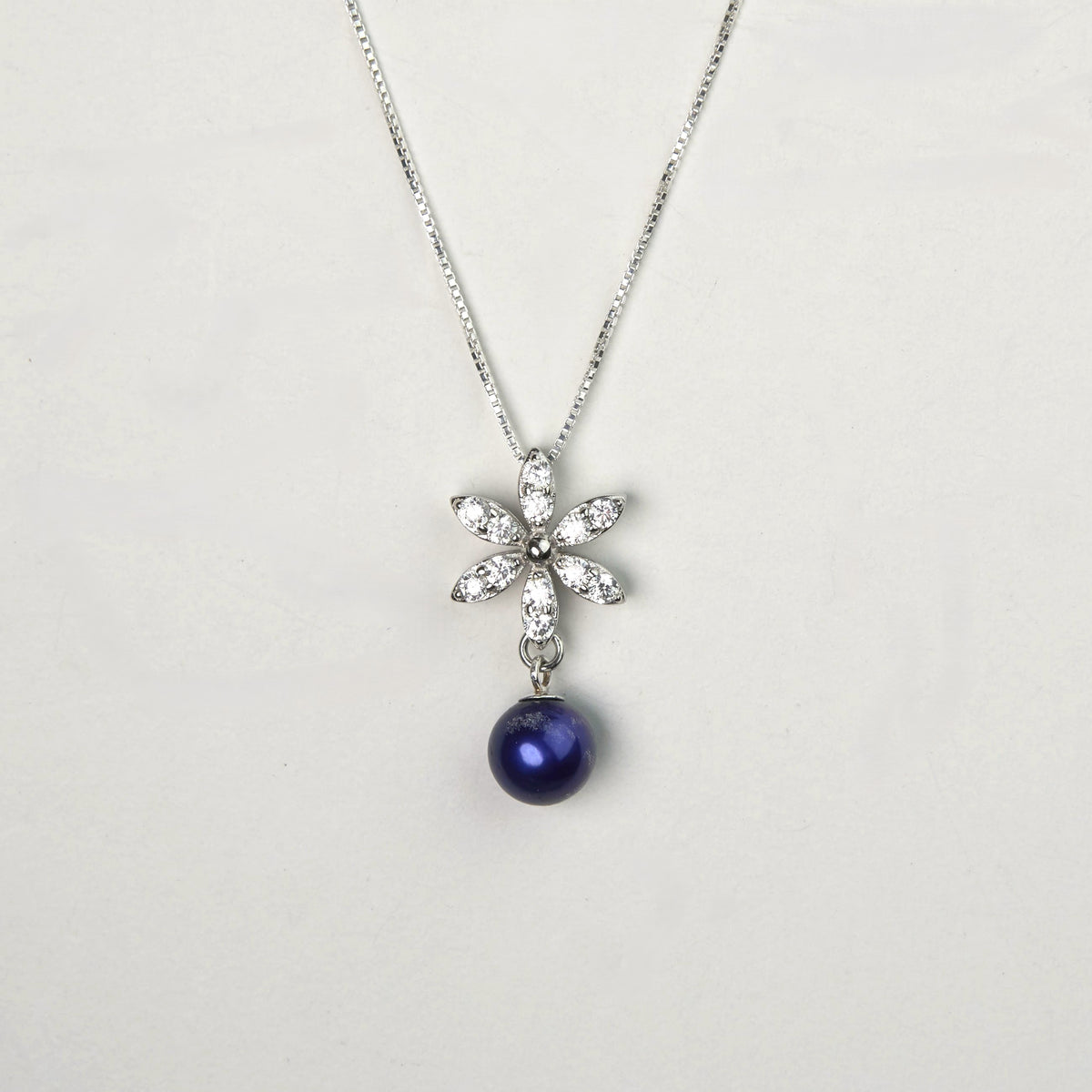 Crystal Flower Necklace