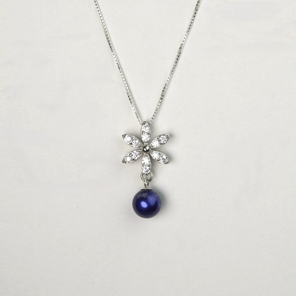 Crystal Flower Necklace