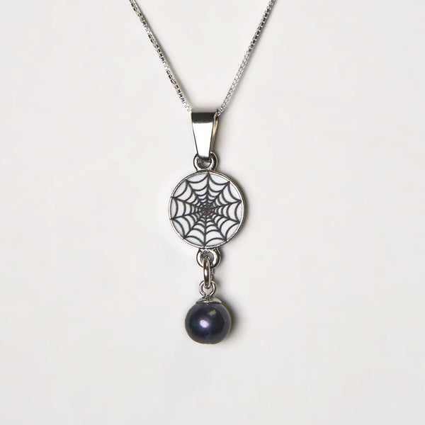 Bargain Cave - Web Necklace (Black)