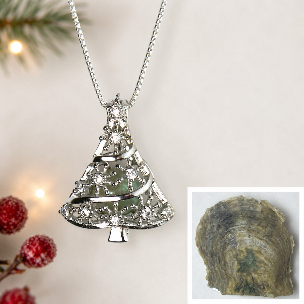 Christmas Tree Cage + Pearl Reveal