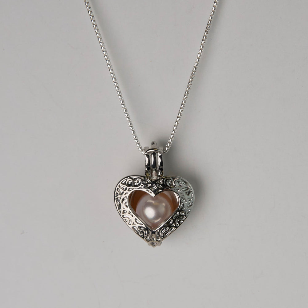 Heart Cage Necklace