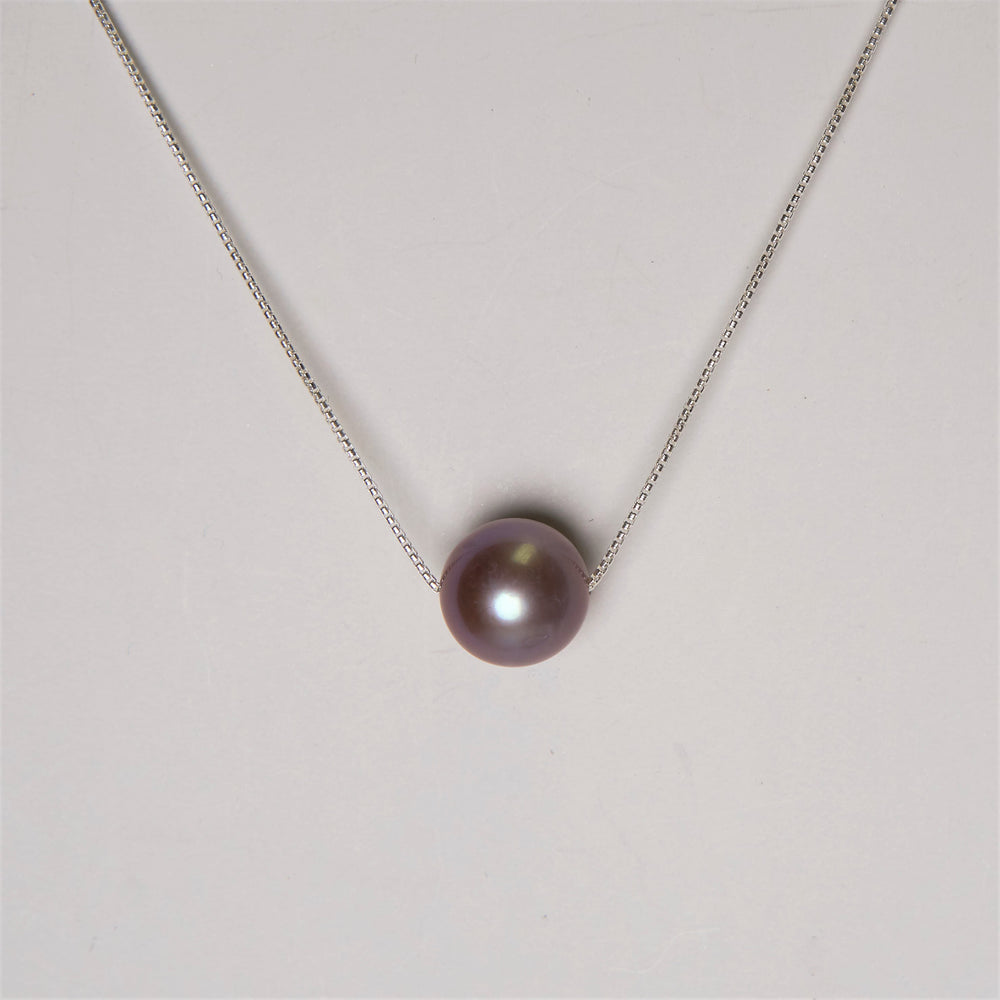 Threaded Necklace (Edison Pearl)