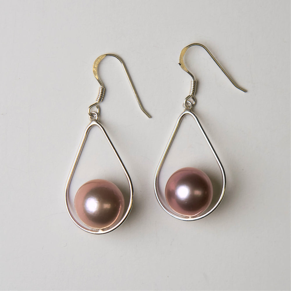 Teardrop Earrings (Edison Pearls)