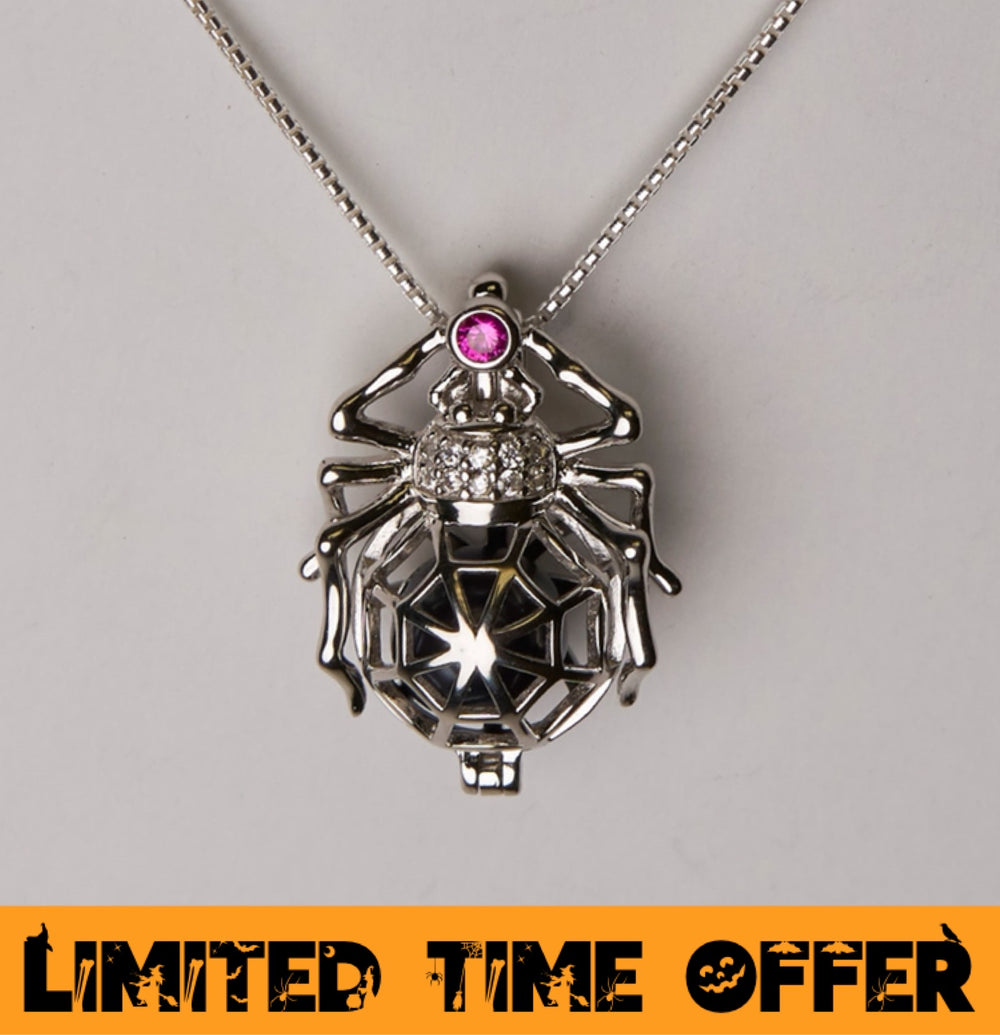 Spider Cage Necklace