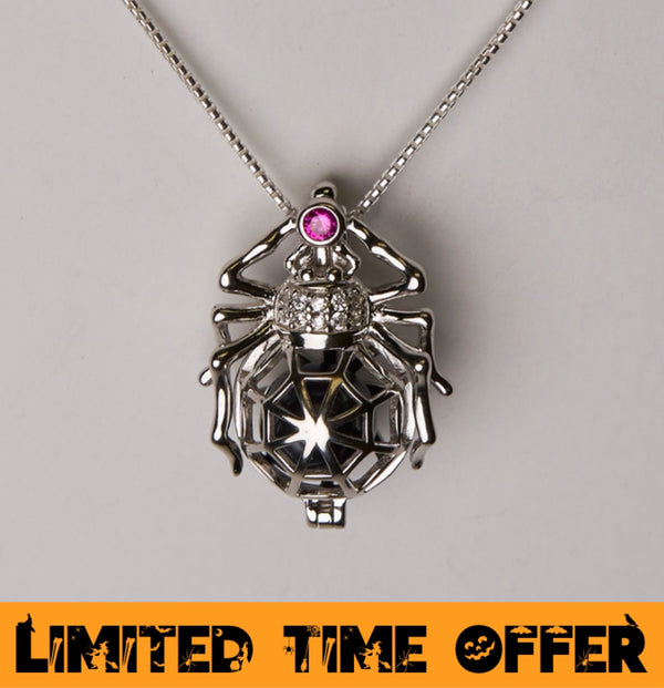 Spider Cage Necklace